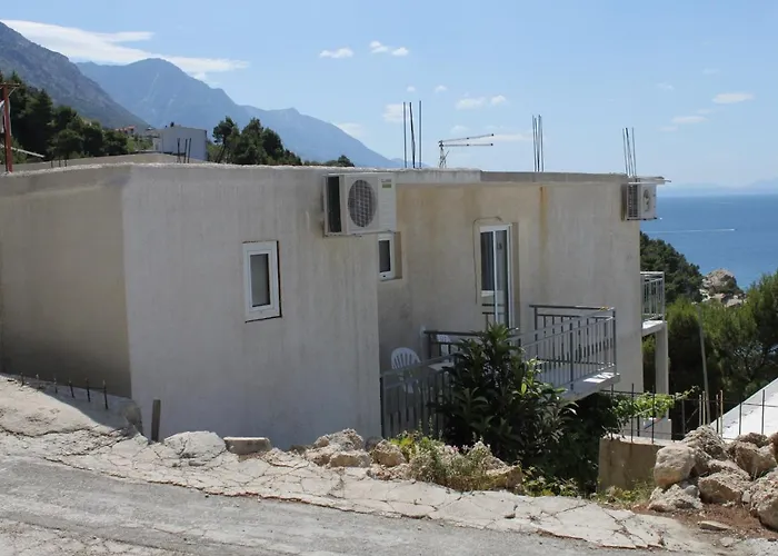 With A Parking Space Brela, Makarska - 6906 Apartamento *
